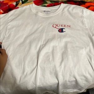 Champion Queen shirt. We are the champions Sz Med